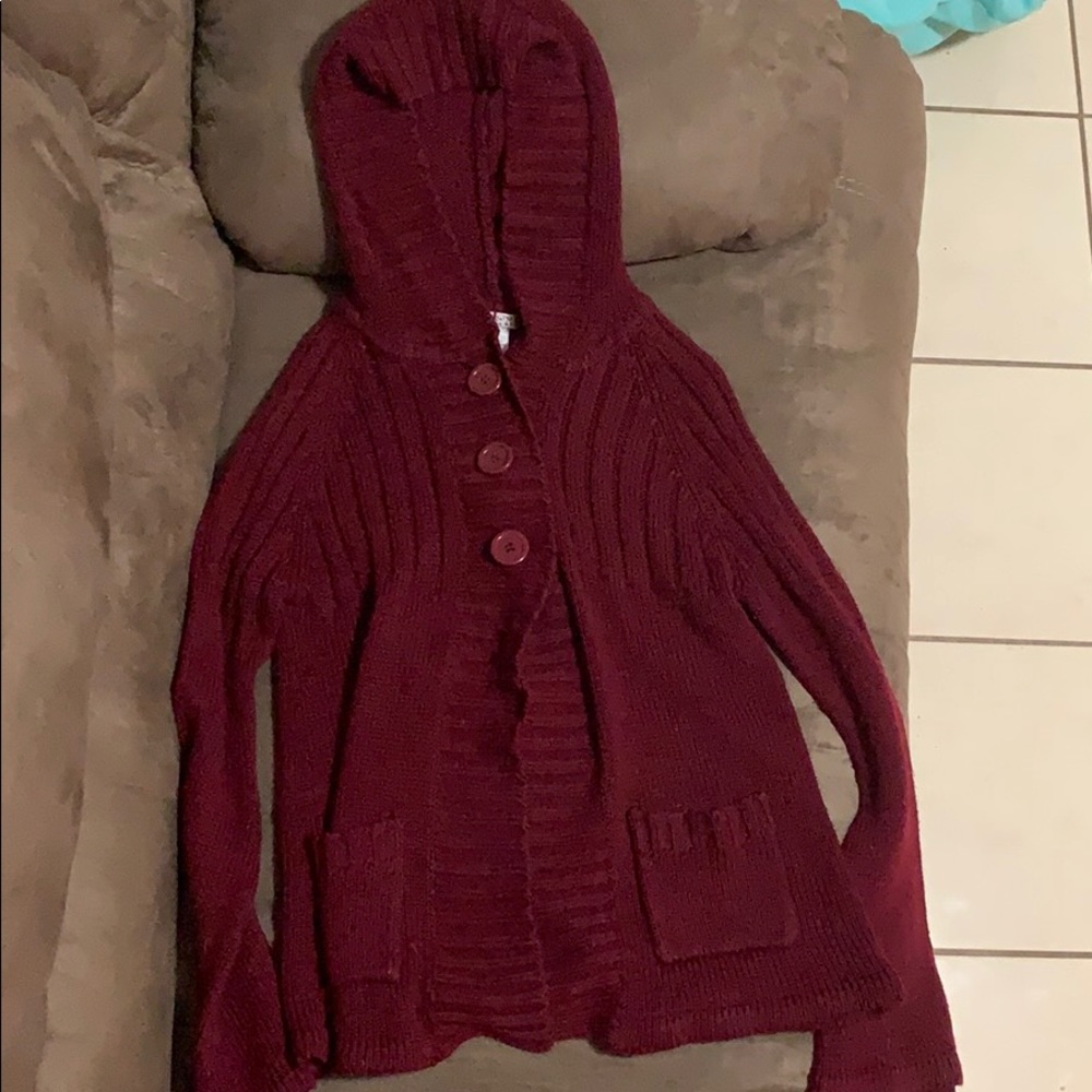 Maroon Sweater